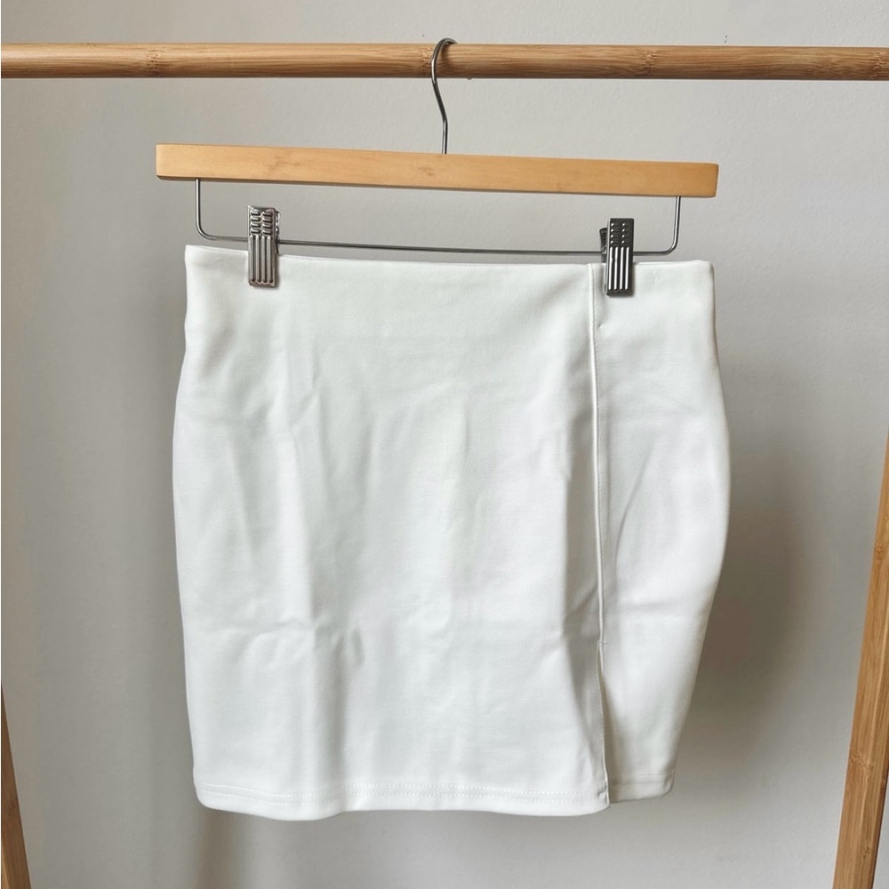 White Mini Skirt